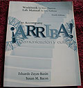 Workbook and Lab Manual to Accompany Arriba, Fourth Edition
